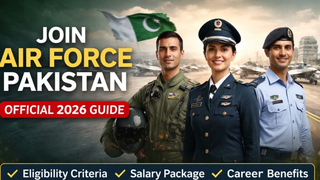 Join Air Force Pakistan – Official 2026 Guide