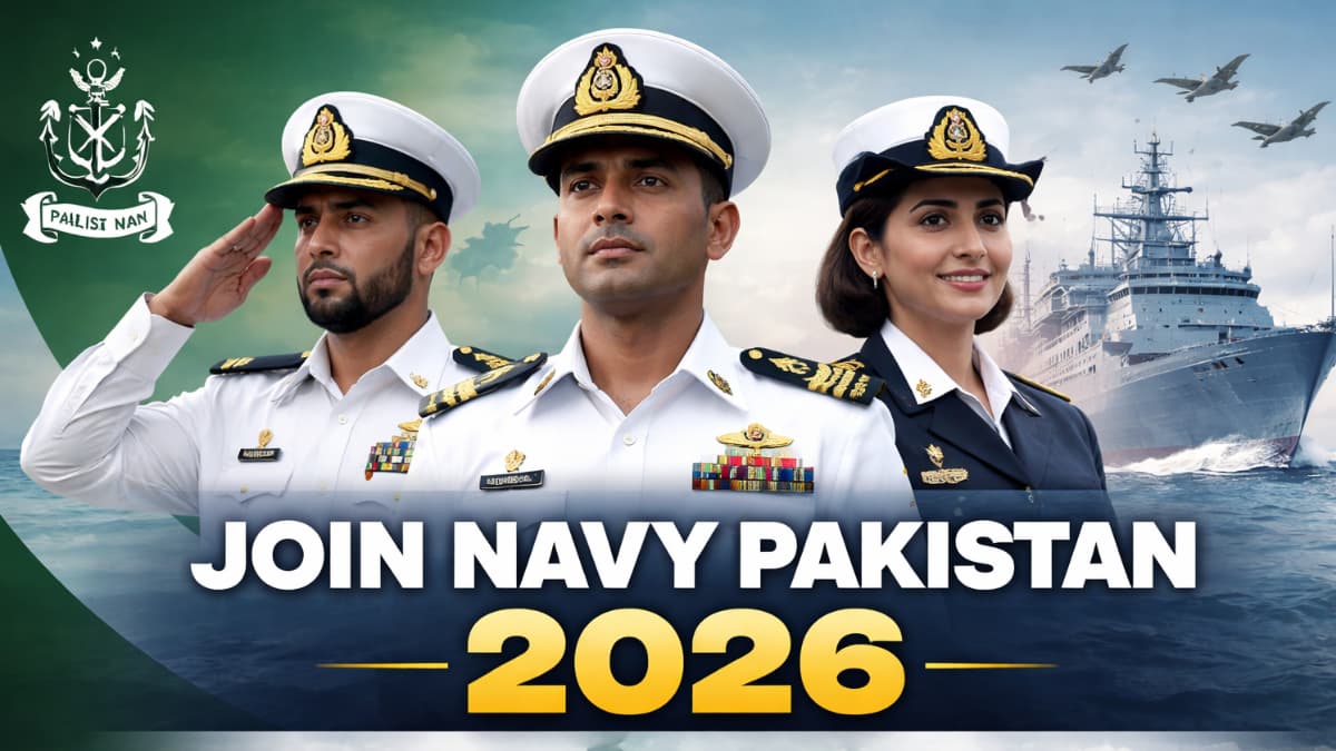 Join Navy Pakistan 2026 – Official Guide to Apply