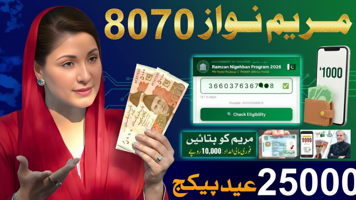 8070 Ramzan Package 2026 Rs 10000 cash assistance registration eligibility check Punjab