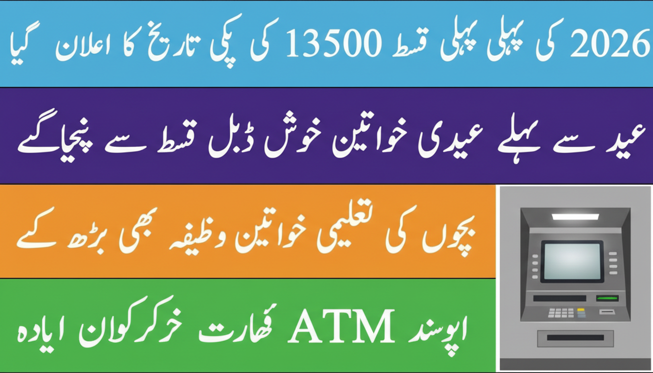 BISP New Update 2026 – Check Rs. 13,500 Payment Online Latest 8171 CNIC Verification Guide