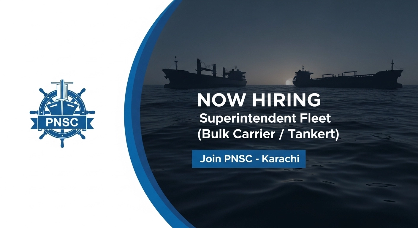 Latest Govt Jobs 2026 at PNSC, Karachi