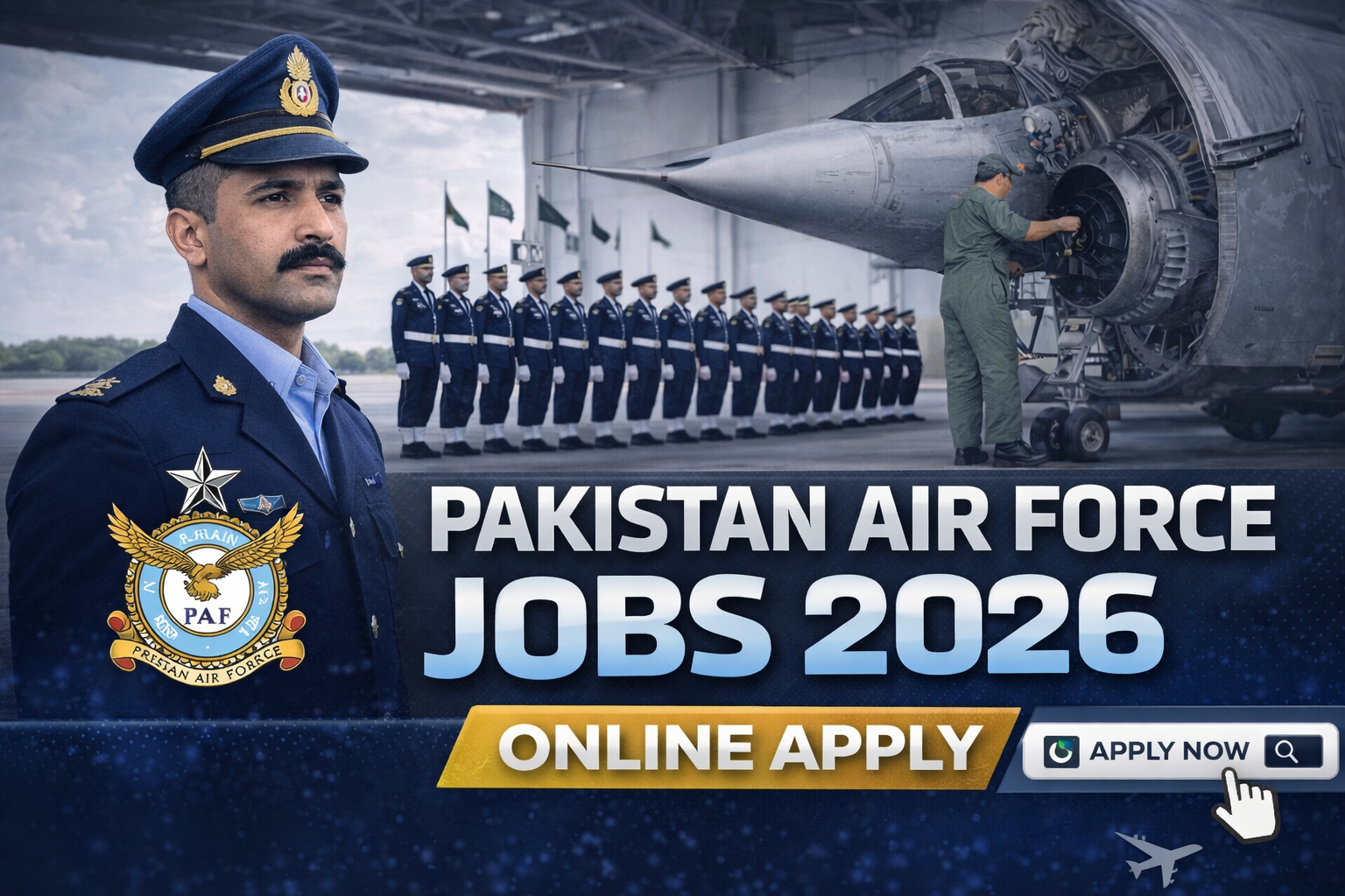 Pakistan Air Force Jobs 2026 Online Apply